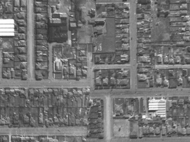 3 Saxon Street from the air, 1940-1944