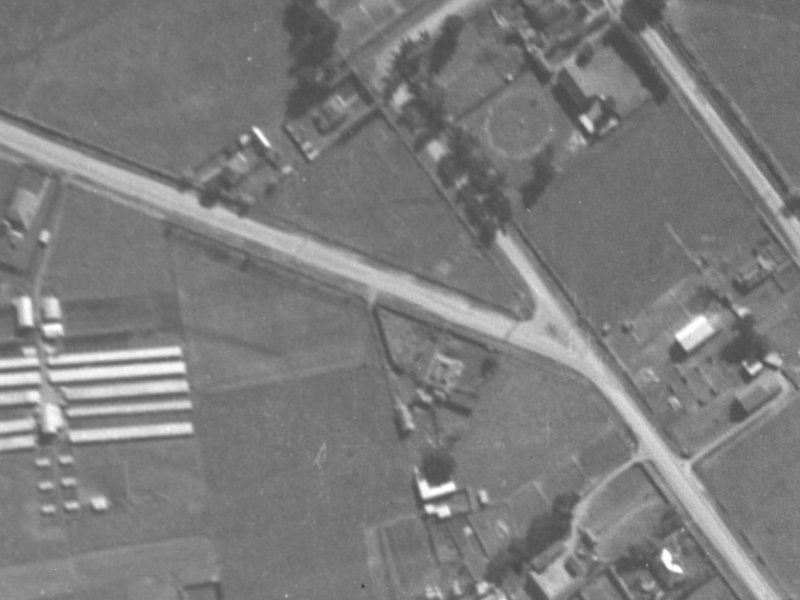 7-9 Buchanans Road from the air, 1940-1944