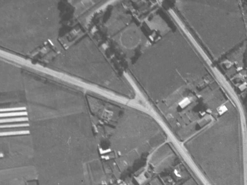 2 Buchanans Road from the air, 1940-1944