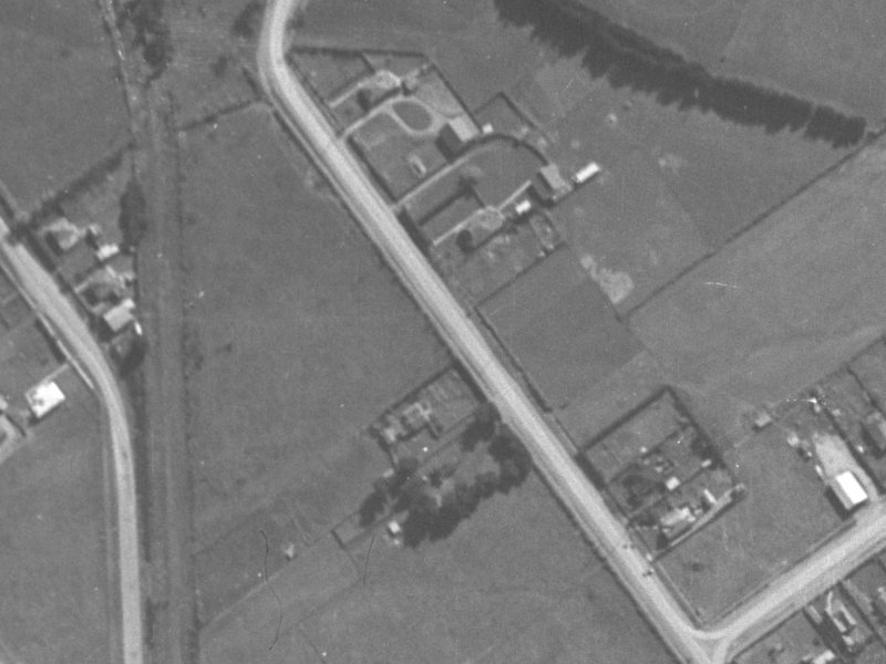 52A Epsom Road from the air, 1940-1944