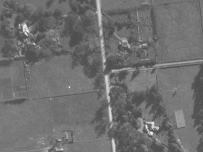 52 Suva Street from the air, 1940-1944
