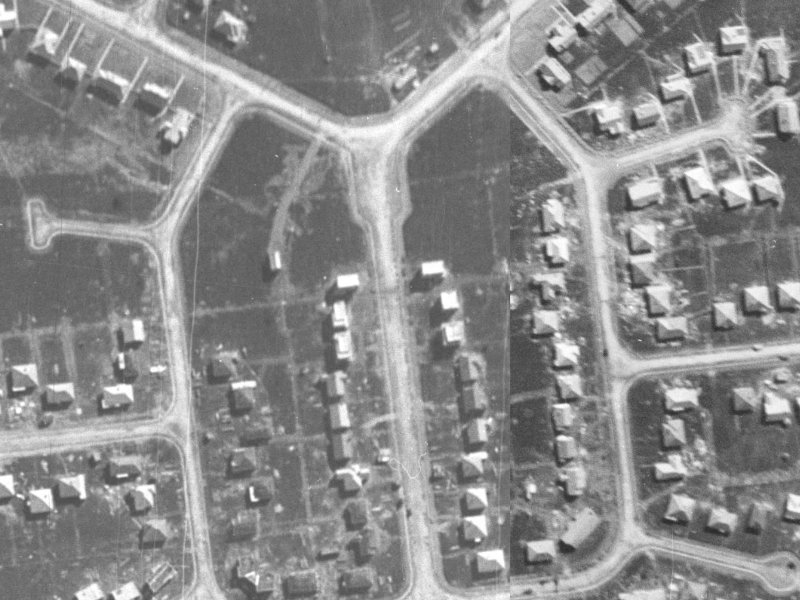 28 Tika Street from the air, 1940-1944