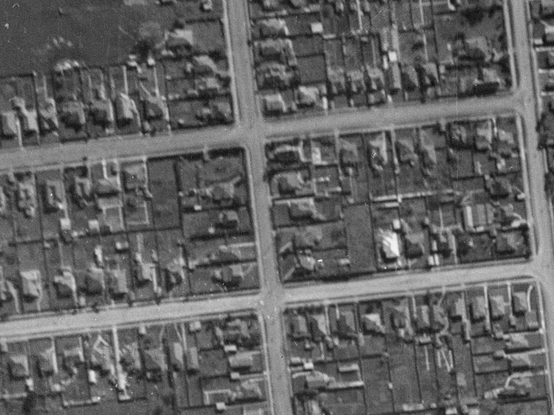 126 Clarence Street from the air, 1940-1944