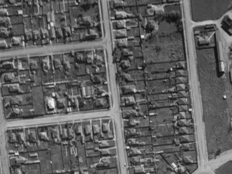 30 Picton Avenue from the air, 1940-1944