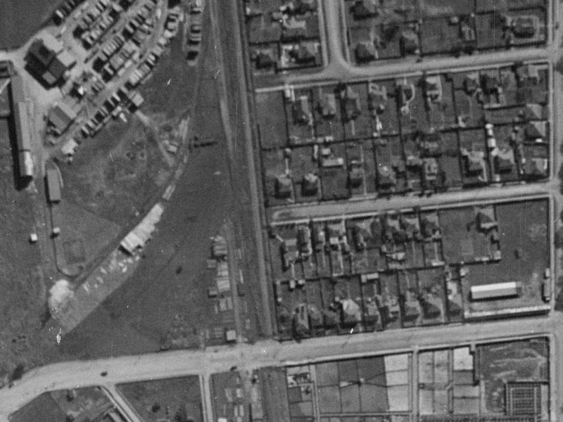 34 Mayfair Street from the air, 1940-1944