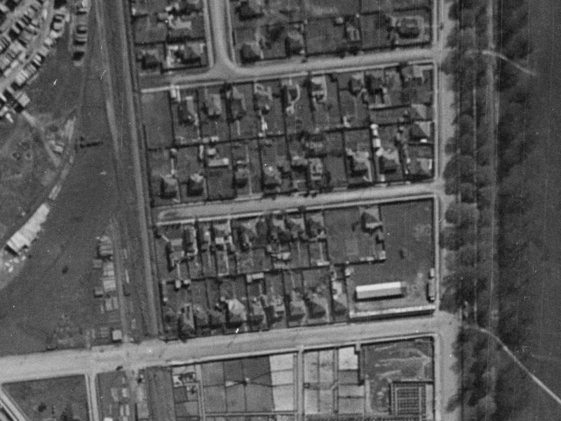 17 Mayfair Street from the air, 1940-1944