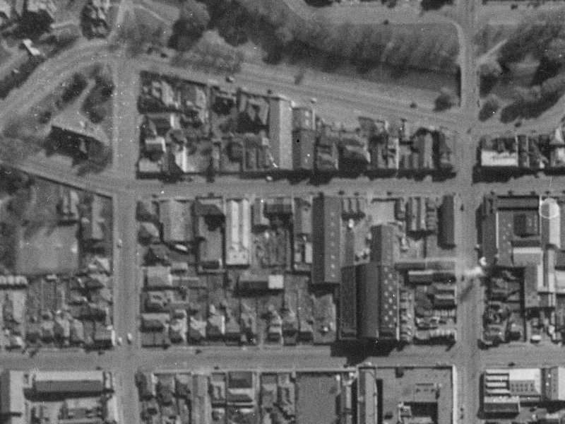 48 Tuam Street from the air, 1940-1944