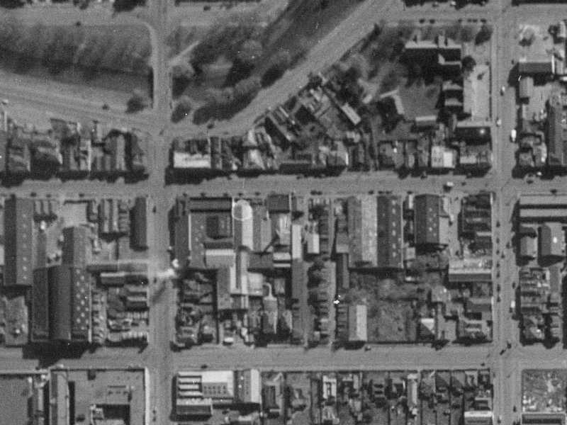 96H Tuam Street from the air, 1940-1944