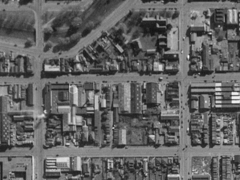 3/112 Tuam Street from the air, 1940-1944