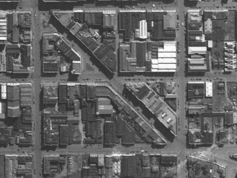 177 High Street from the air, 1940-1944