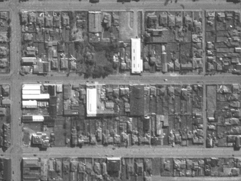 1/328 Tuam Street from the air, 1940-1944