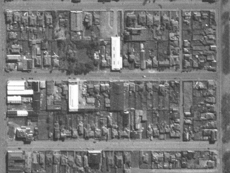 340 Tuam Street from the air, 1940-1944