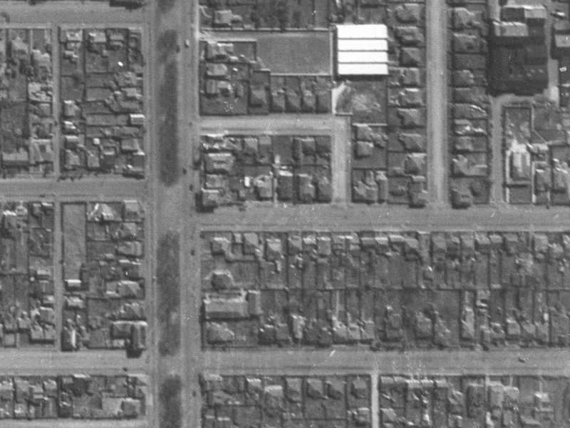 396 Tuam Street from the air, 1940-1944