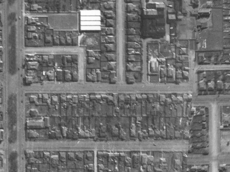 412 Tuam Street from the air, 1940-1944
