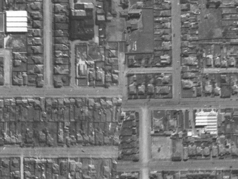 436 Tuam Street from the air, 1940-1944