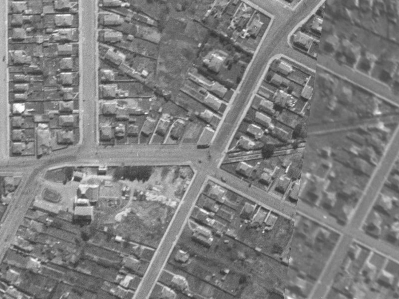 123 Olliviers Road from the air, 1940-1944