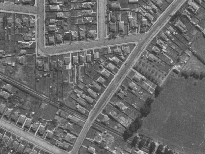 171 Aldwins Road from the air, 1940-1944