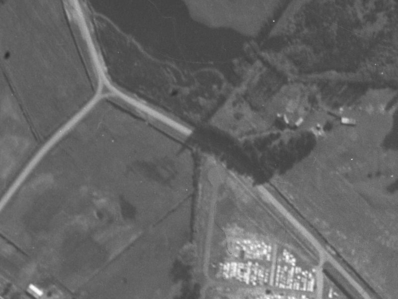 11 Keighleys Road from the air, 1940-1944