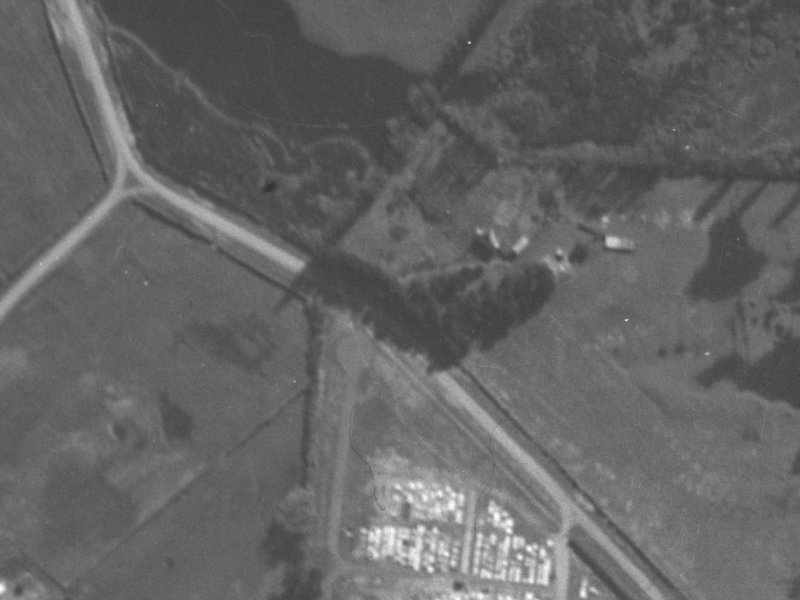 15 Keighleys Road from the air, 1940-1944