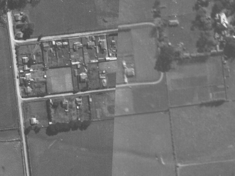 17 Suva Street from the air, 1940-1944
