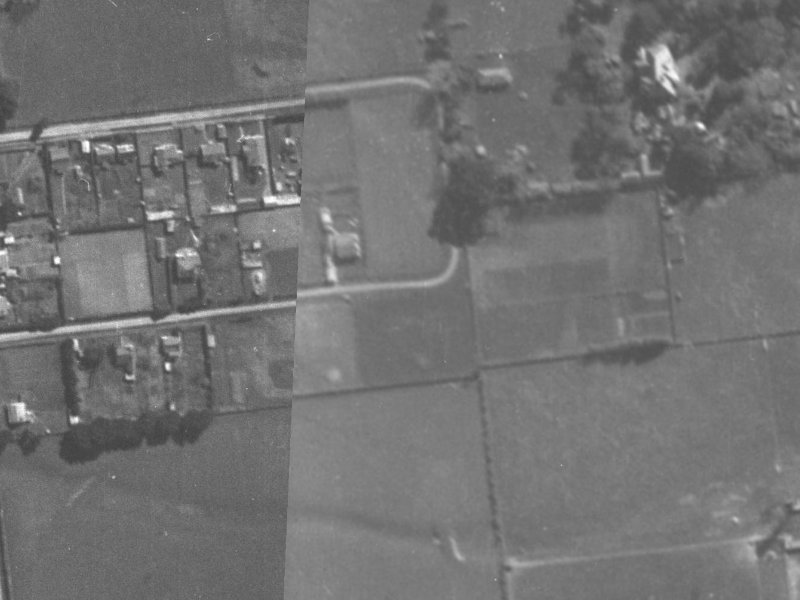 22-26 Suva Street from the air, 1940-1944