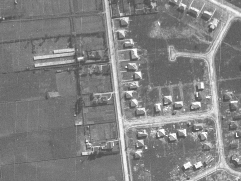 53A Wharenui Road from the air, 1940-1944