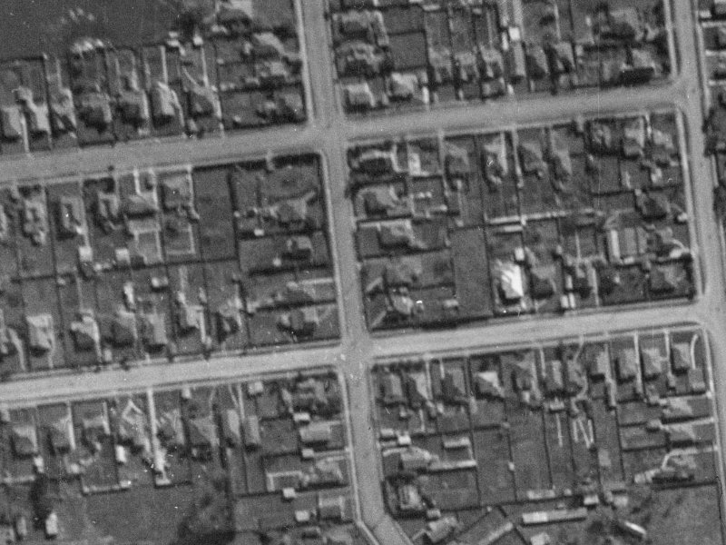124A Clarence Street from the air, 1940-1944