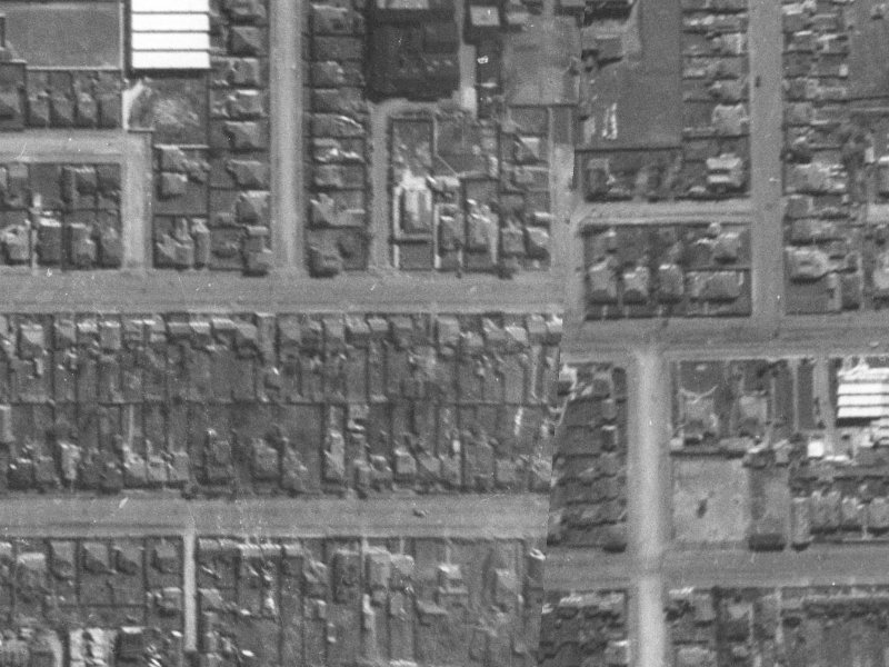 428 Tuam Street from the air, 1940-1944