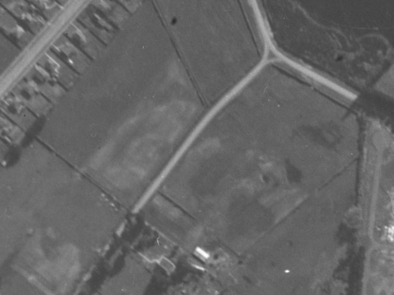 36 McGregors Road from the air, 1940-1944