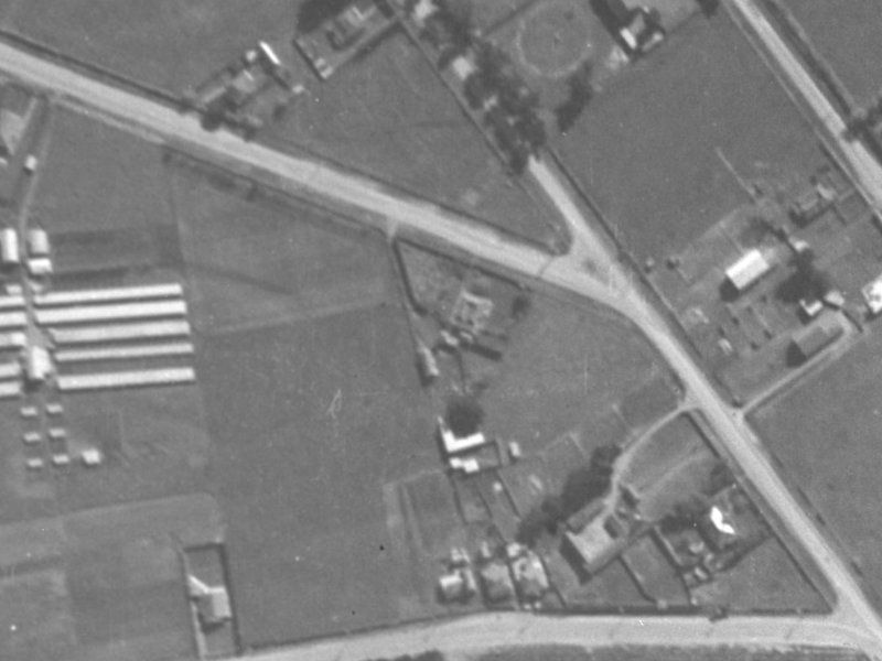7B Buchanans Road from the air, 1940-1944