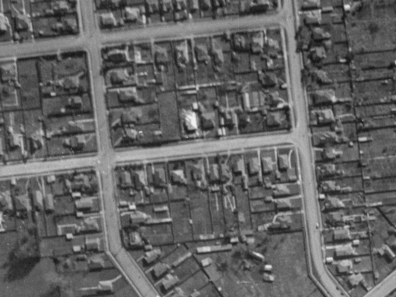 16B Lyndon Street from the air, 1940-1944