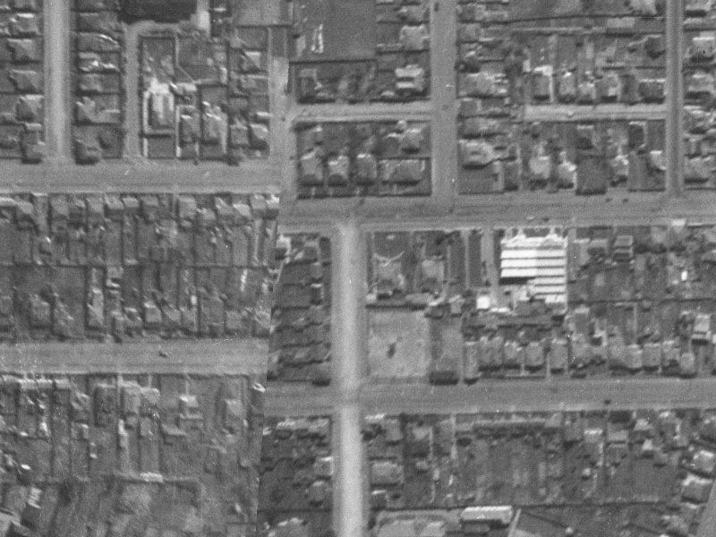 72 Phillips Street from the air, 1940-1944