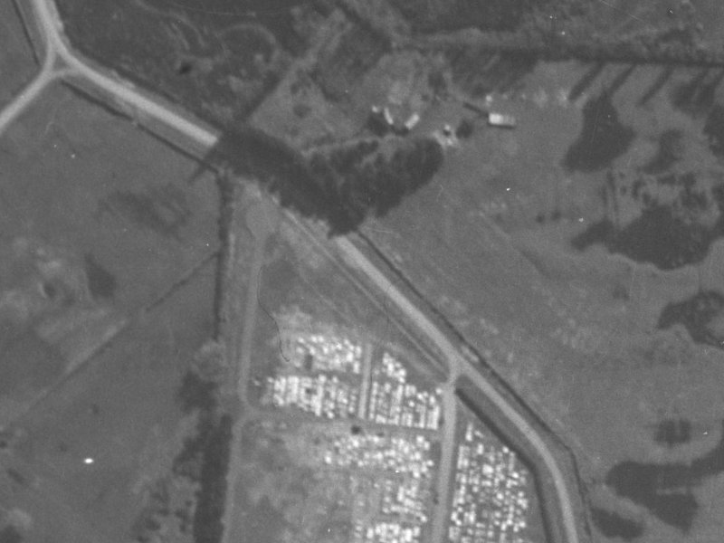 19 Keighleys Road from the air, 1940-1944