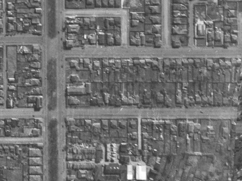 421 St Asaph Street from the air, 1940-1944