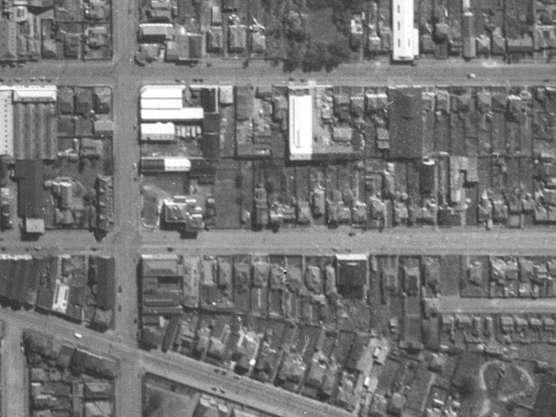 345 St Asaph Street from the air, 1940-1944