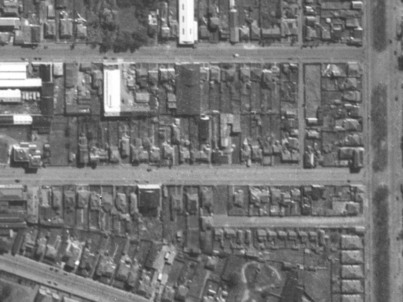 371 Saint Asaph Street from the air, 1940-1944