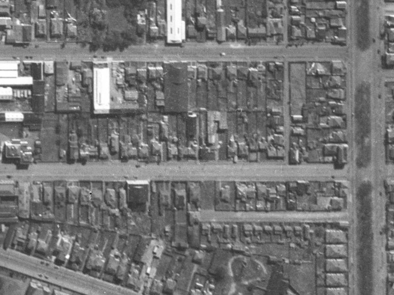 371 St Asaph Street from the air, 1940-1944