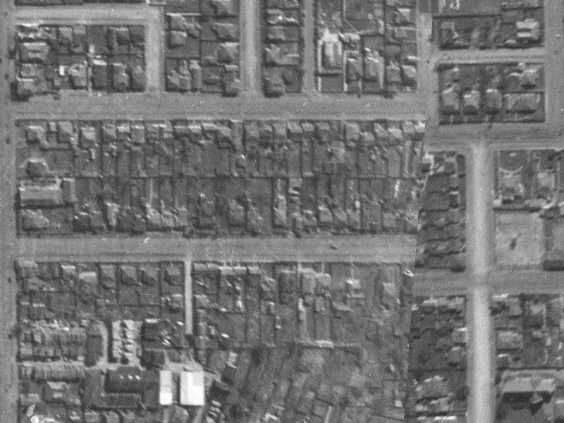 439 Saint Asaph Street from the air, 1940-1944