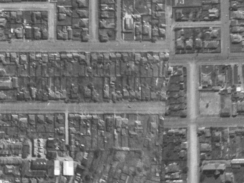 443 Saint Asaph Street from the air, 1940-1944