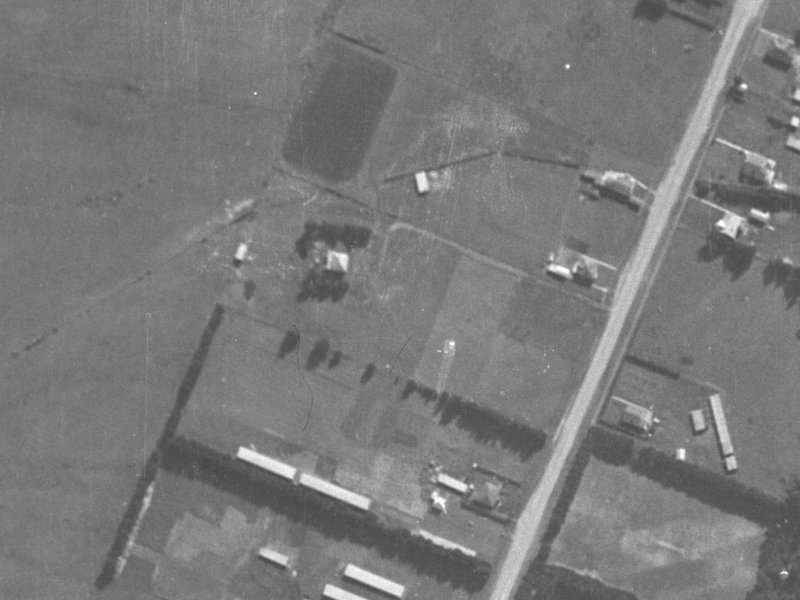 36 Tinokore Street from the air, 1940-1944