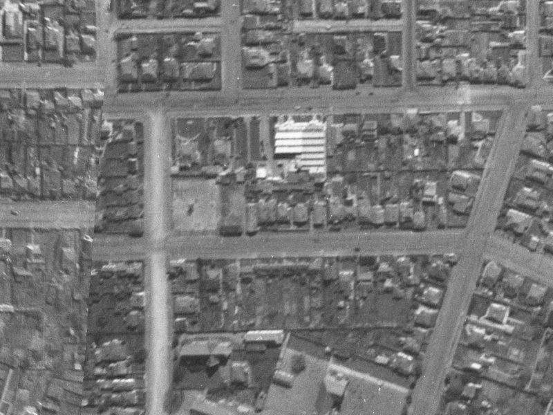 456 Saint Asaph Street from the air, 1940-1944