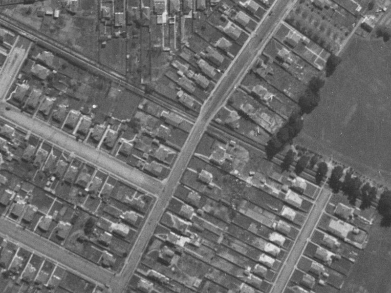 118A Aldwins Road from the air, 1940-1944