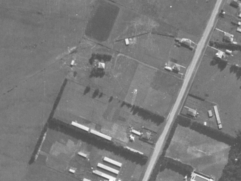 34 Tinokore Street from the air, 1940-1944