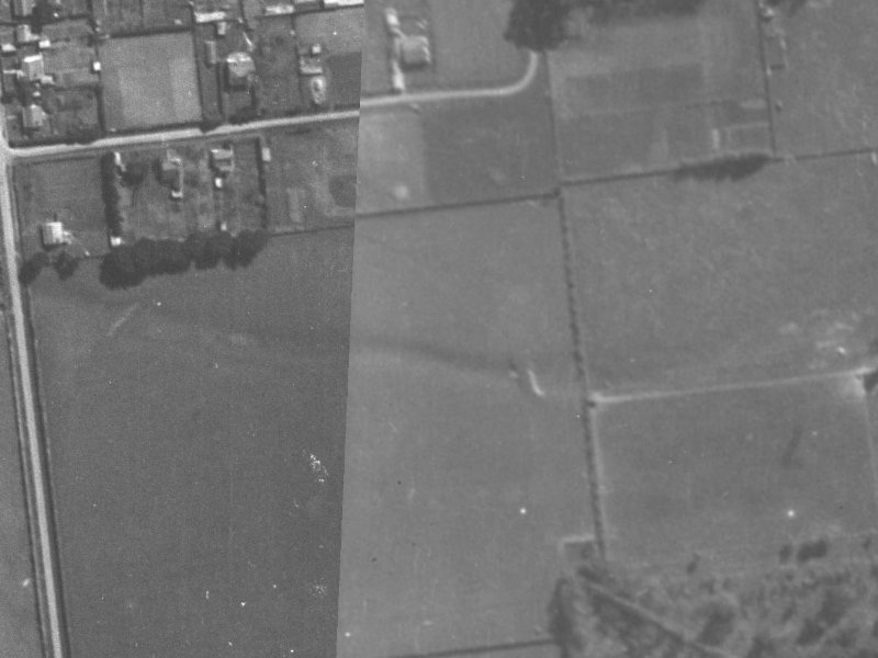 18 Hillary Crescent from the air, 1940-1944