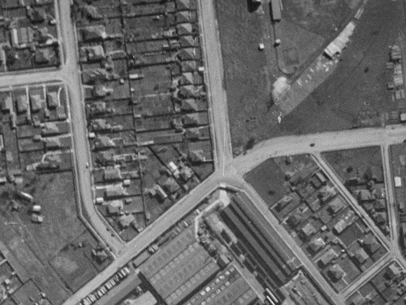 66R Blenheim Road from the air, 1940-1944