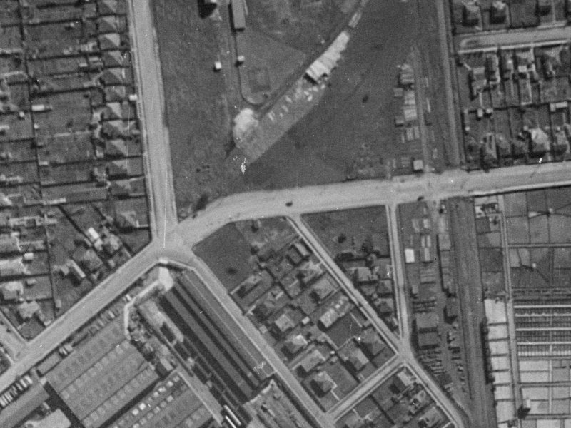 27 Tyne Street from the air, 1940-1944