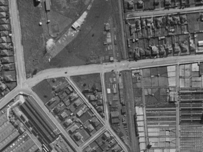 7B Pope Street from the air, 1940-1944