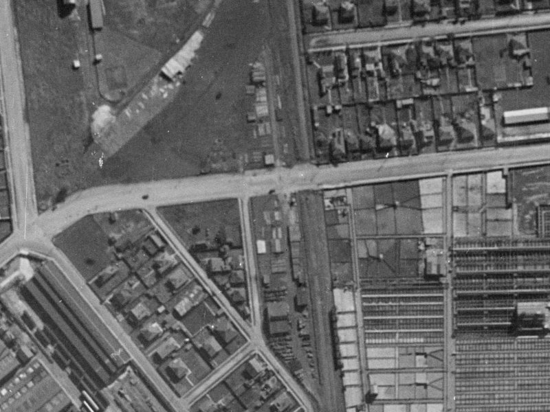 6 Pope Street from the air, 1940-1944