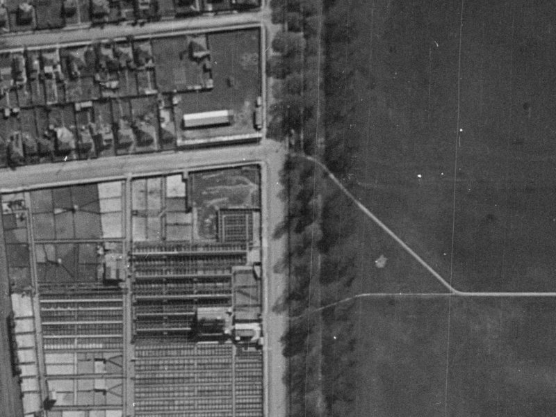49 Deans Avenue from the air, 1940-1944