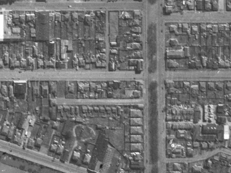 362 Saint Asaph Street from the air, 1940-1944